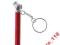 Brelok ciśnieniomierz czerwony 7716