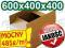 Karton 600x400x400 pudło kartony pudełka - 3,60 zł