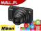 Aparat Nikon Coolpix S9700 czarny GPS 30xZOOM