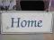 Tabliczka napis zawieszka  HOME Dom PROMOCJA NEW