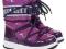 Lakierowane ŚNIEGOWCE ze skóry MOON BOOT fiolet 29