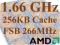 AMD ATHLON 2000+ 1.6GHz 256KB Cache FSB 266MHz