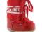 MOON BOOT NYLON RED rozmiar 19-22 + GRATIS