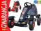 WIELKI GOKART do 50kg 5-12lat POMPOWANE KOŁA 4KiDS