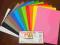 Pianka Dekoracyjna MIX KOLORÓW format A4 10 szt