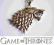 GRA O TRON wisior naszyjnik GAME OF THRONES STARK