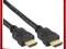 Kabel InLine HDMI High Speed z Ethernet 1m - czarn