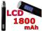 Mocna BATERIA do E-PAPIEROS eGo 1800mAh z LCD 2014