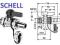 SCHELL Kurek kulowy spustowo-napełniający