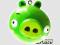 ANGRY BIRDS ORYGINALNY BRELOCZEK ZIELONA SWINKA HD