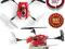 36cm UFO DRON QUADROCOPTER sterowany HELIKOPTER