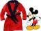 DISNEY SZLAFROK czerwony MICKEY MOUSE r. 8L N643A