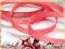 Wstążka tasiemka rypsowa łososiowa 10 mm 1 m