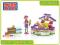 Mega Bloks Barbie Klocki - Barbie i kucyk 80280