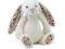 JELLYCAT Maskotka Królik Biały, Kwiatki 31 cm