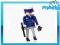 Figurka PLAYMOBIL Policjant z krótkofalówką