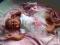 Reborn ręcznie malowana lalka niemowlę 56cm