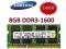 Pamięć RAM Samsung DDR3 SODIMM 8GB 12800S 1600MHz