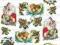 Papier decoupage  ! 50g ! - BOŻE NARODZENIE