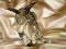 Figurka sowa szkło Murano autorska ręczna praca