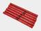 WKŁADY KLEJOWE KLEJ NA GORĄCO Z BROKATEM CZERWONY