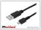 Kabel USB 2.0 AM-microUSB B 1,5m (004379)