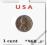 USA 1 CENT  1968 D