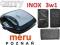 GRILL TOSTER OPIEKACZ GOFROWNICA 3w1 Camry INOX