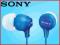 SONY MDR-EX15LP SŁUCHAWKI DOKANAŁOWE WKŁADKI W24H