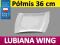 LUBIANA WING PÓŁMIS BIAŁY 36/46 CM GATUNEK 1