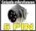 GNIAZDO MIKROFONOWE 5 PIN DO CB RADIO ALAN TTI