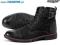 -30% Czarne Botki męskie WISHOT 31-244 SKÓRA r42