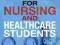 STUDY SKILLS FOR NURSING AND HEALTHCARE STUDENTS