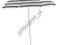 PARASOL OGRODOWY PLAŻOWY BIEL-ZIELEN 180cm MB0300