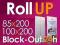 ROLL UP BLOCK-OUT Rollup-y Stand-y Reklamowy 24h