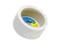 ŚCIERNICA CERAMICZNA 125X63X32 K-6 BIAŁA