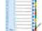 PRZEKŁADKI KARTONOWE ESSELTE A4 1-12! F-VAT!!