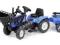 FALK 2050CM Traktor na pedałki Landini z przyczepą