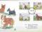 ANGLIA 1979 FDC zn 791/94 British Dogs PSY