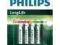 BATERIA PHILIPS R03 (4 SZT.) LONGLIFE