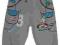 FAJNE SPODNIE DRESOWE CHŁOPIĘCE ZE ŚCIĄGACZAMI R74