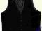 H&amp;M _ czarna aksamitna kamizelka rozmiar 50