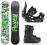 Nowy Zestaw Snowboard Raven Core 164cm Wide Rocker