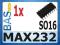 Układ scalony MAXL232 SO16 _ ICL232 _ SMD