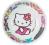 TALERZYKI Hello Kitty Bamboo party talerze m