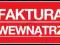 Etykiety Nalepki Naklejki Faktura Wewnątrz -100szt