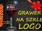 Kieliszek do wina grawerowy z logotypem LOGO firmy