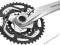 SHIMANO XT KORBA FC-M780 42-32-24 SREBRNA 175mm RT