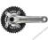 SHIMANO DEORE FC M615 38x26 KORBA 175mm SREBRNA RT