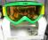 Gogle Uvex FX Race green Nowe